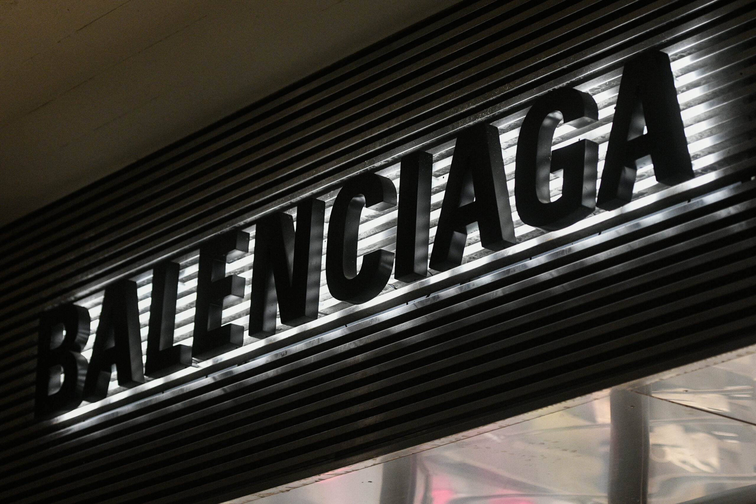 Paris,,France,-,March,03,,2019:,Balenciaga,Luxury,Store,In